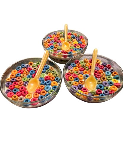 Fruity Rings Cereal Candle