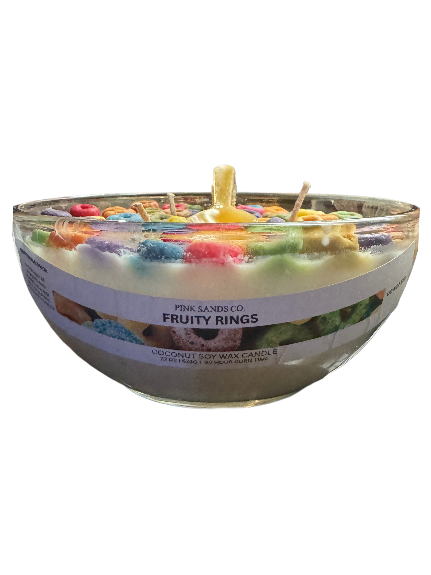 Fruity Rings Cereal Candle