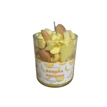 Banana Pudding Coconut Soy Wax Candle