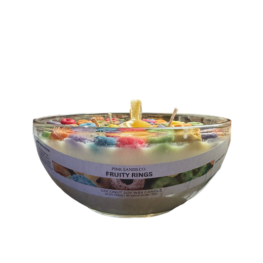 Fruity Rings Cereal Candle