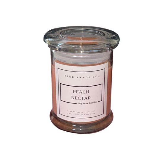 Soy Candle 8oz Peach Nectar