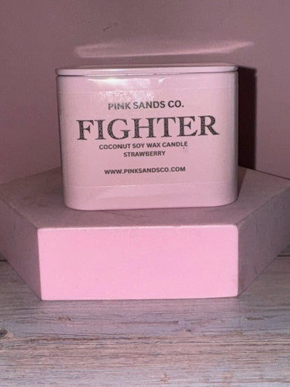 Breast Cancer Tin - Strawberry Scent