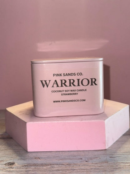 Breast Cancer Tin - Strawberry Scent